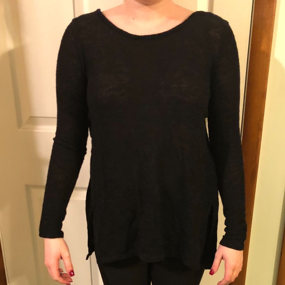Long length sweater
